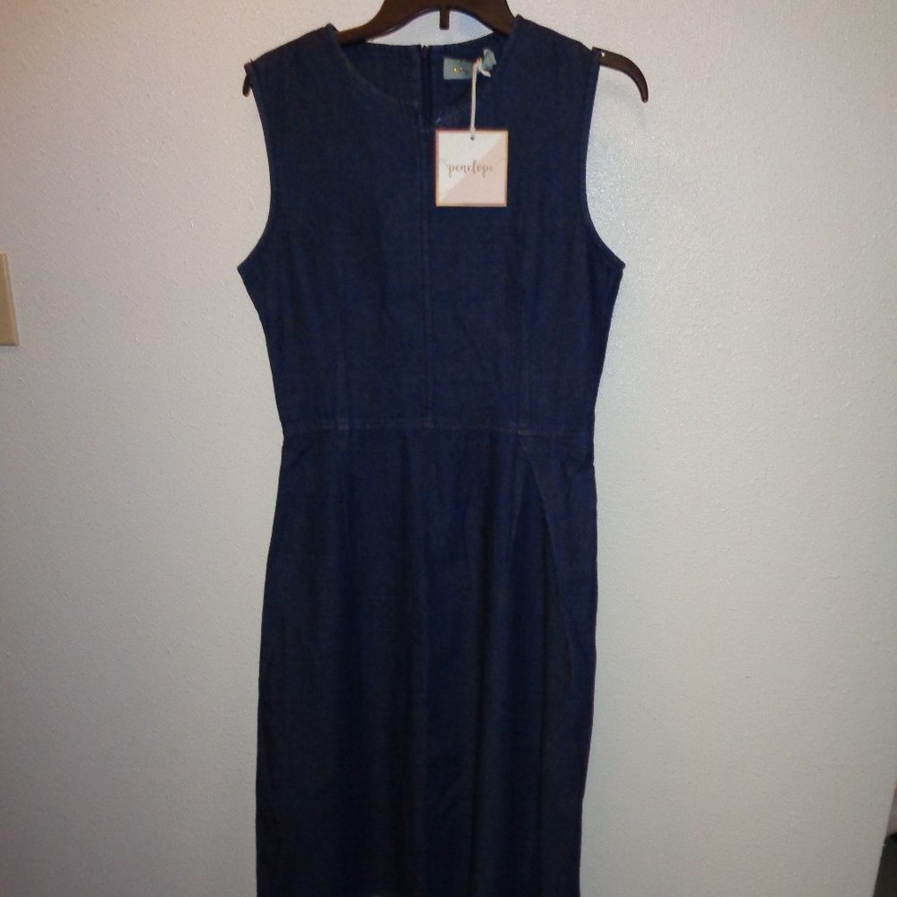 PENELOPE Mariane Denim Dress Size Medium NWT